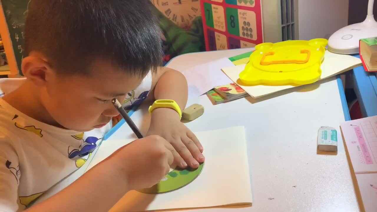 时钟的画法