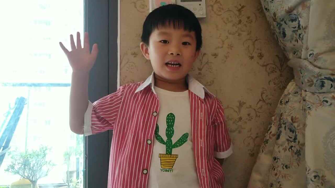 实验学前三班唐梓铭，朗读滥竽充数