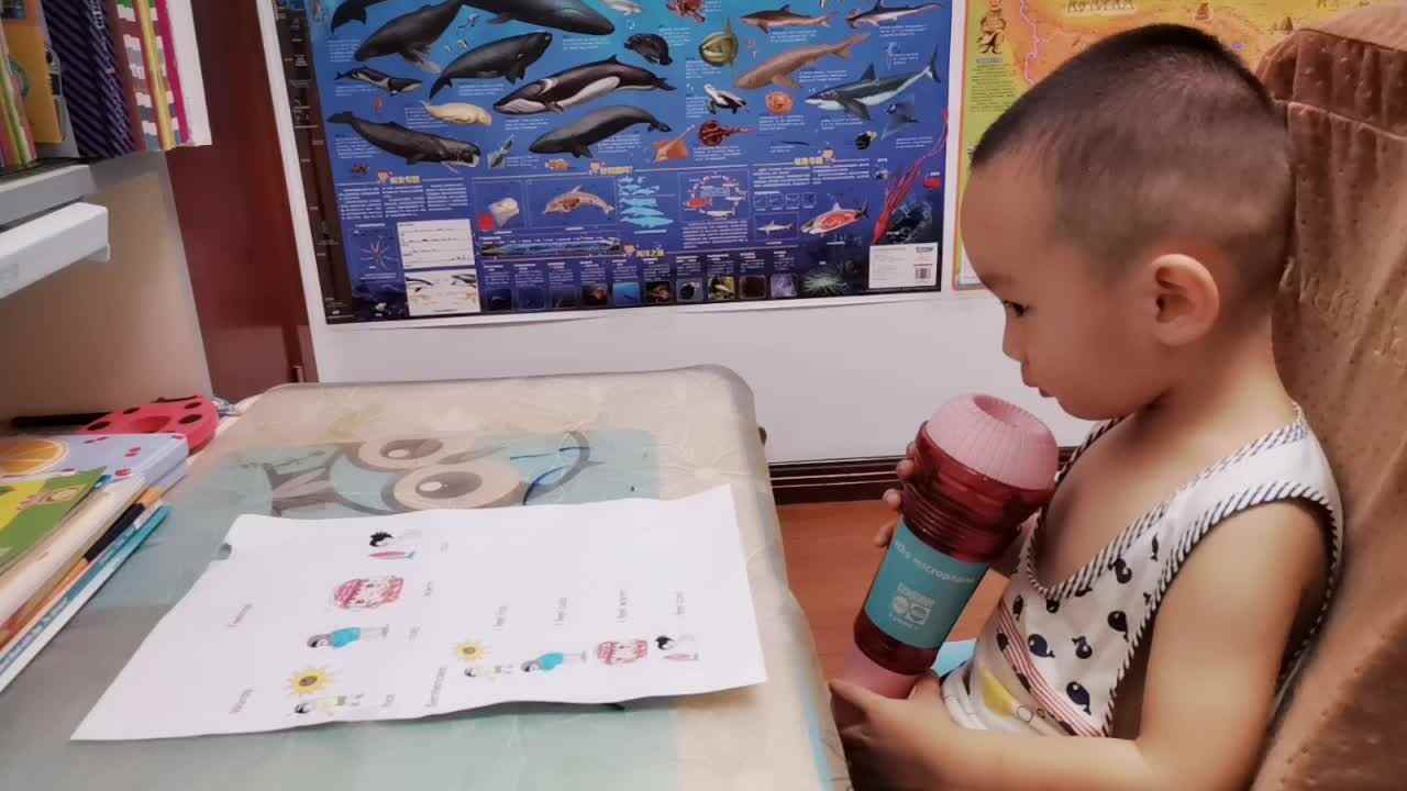 小A班-朱昱华-英语《感觉》2020.6.19mp4