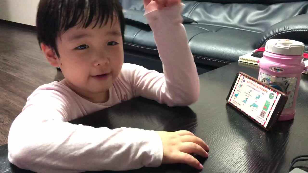 实验中班Lisa英语作业