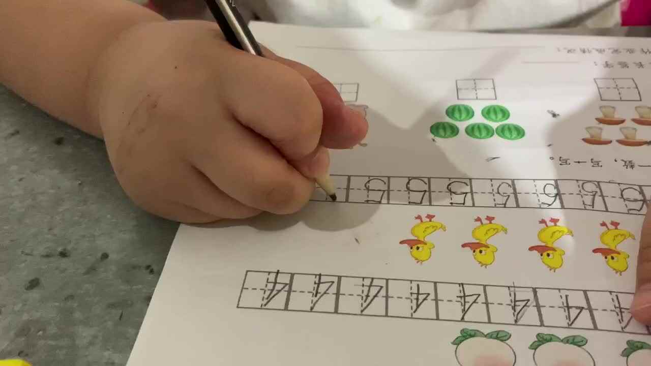 认识数字3-5