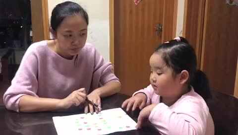 2020年9月27日大C班陈昱馨完成《数一数》