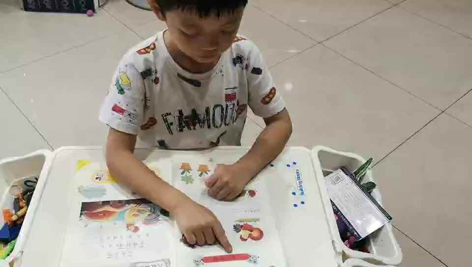 指读单韵母“o”—学前B班阳铭礼