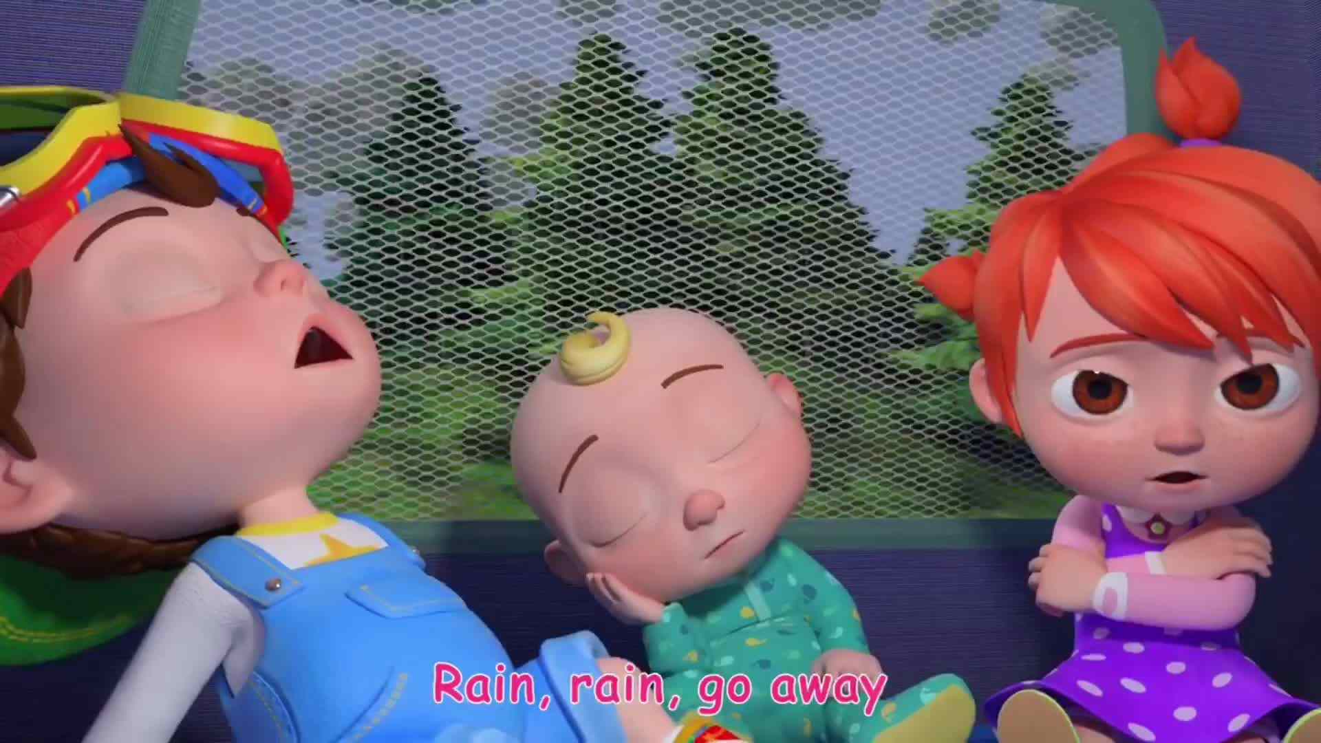 【英文儿歌】Rain rain go away 雨啊雨啊快走吧