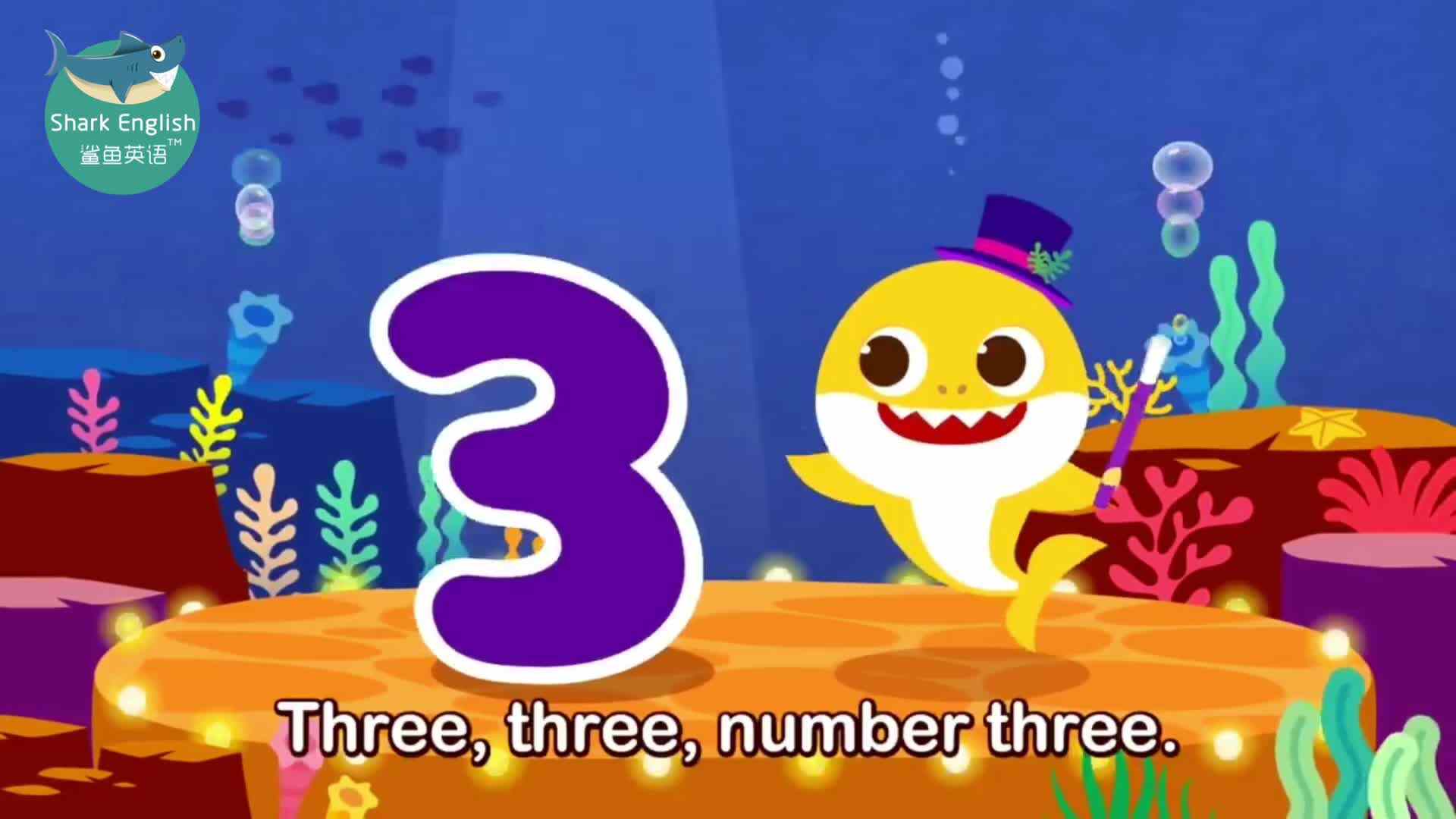 【英文儿歌】Baby Shark 1 to 5