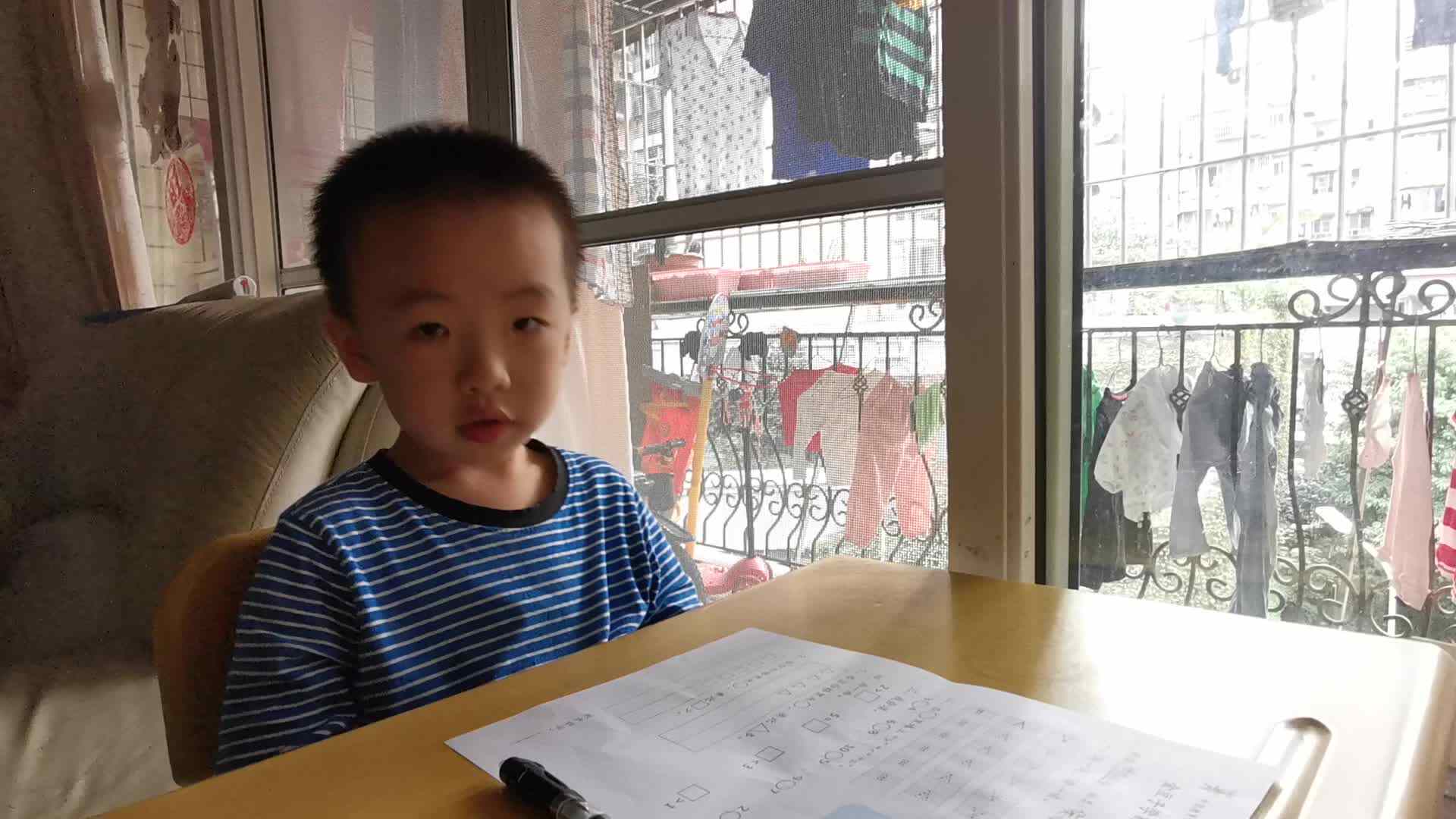 2020.9.19学前A班侯忠宪家庭作业—大小比较
