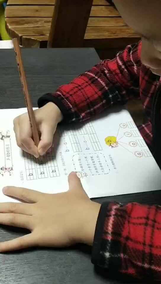 2020.9.21实验学前1班刘昀稹家庭作业