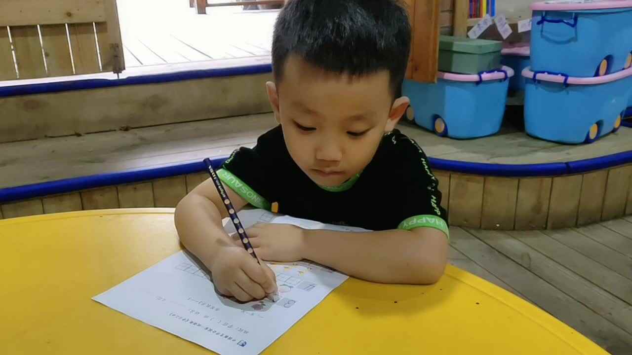 练习数字“3－5”