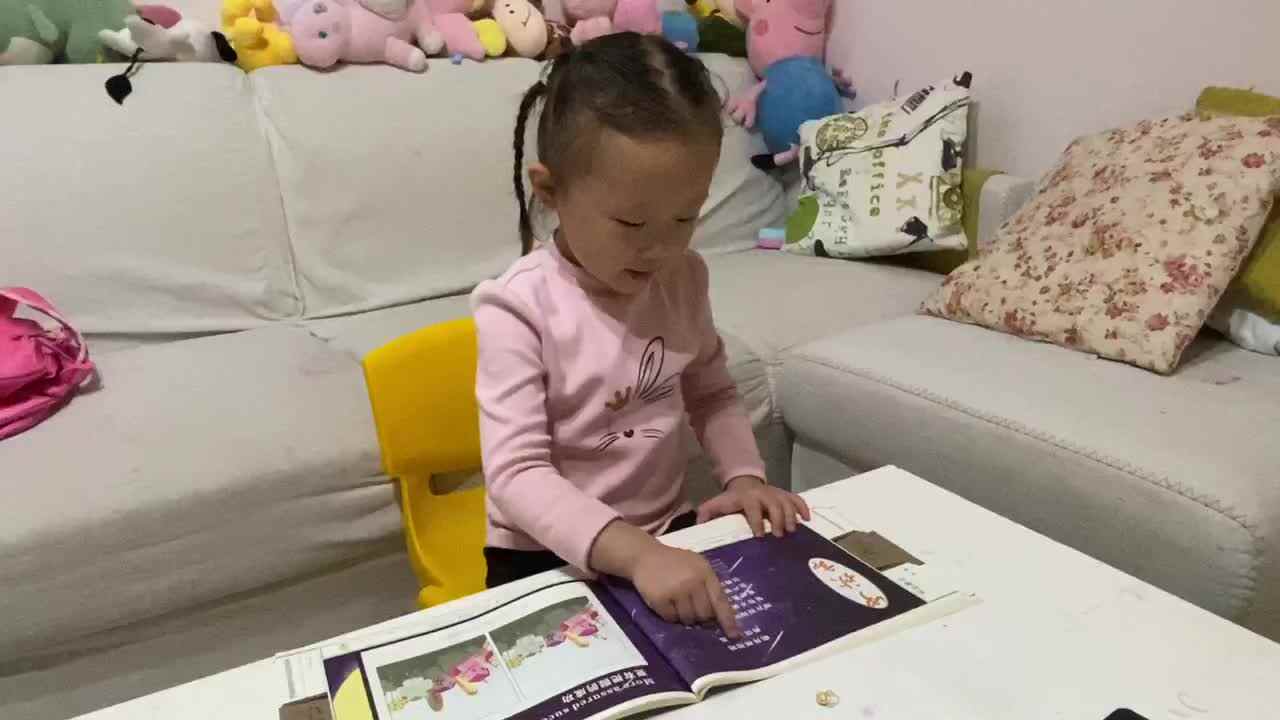 大C班魏凡雅《明月何皎皎》