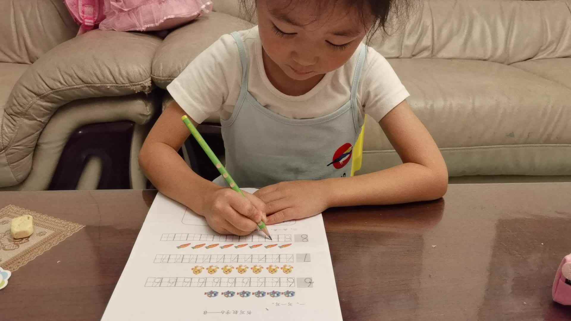 数字6-8书写1
