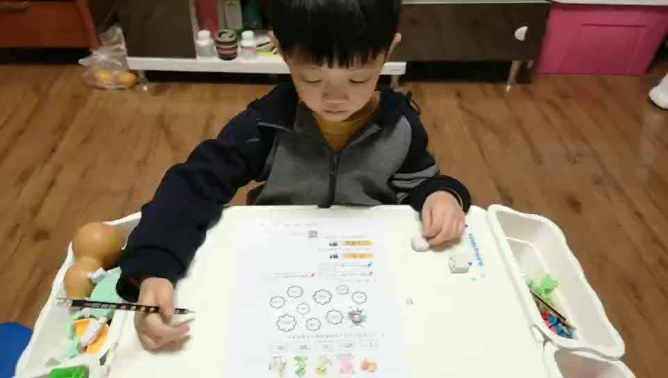 拼音综合模拟试卷(二)—学前B班阳铭礼