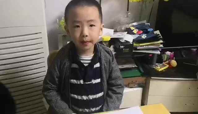 2020.10.19学前A班侯忠宪—声母x的练习