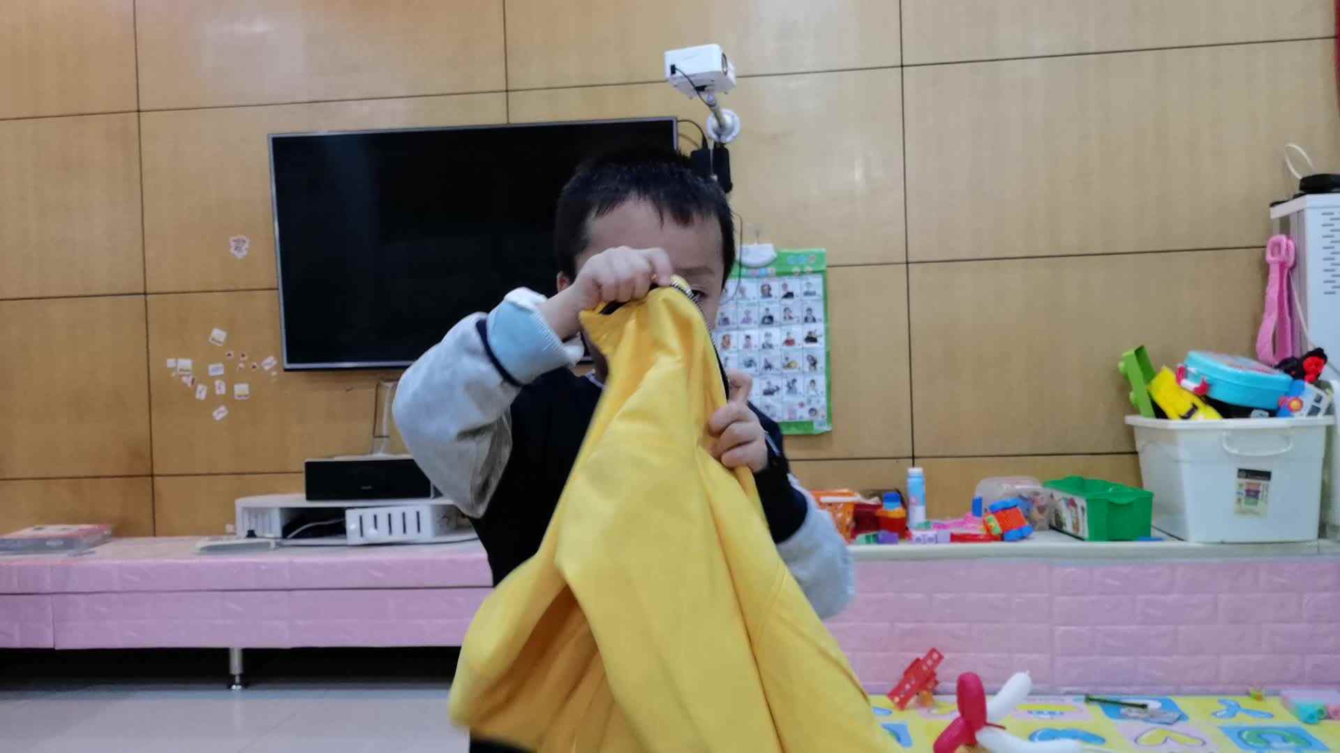 我会穿衣服