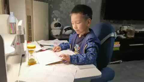 音节拼读练习（学前B班肖俊泽)