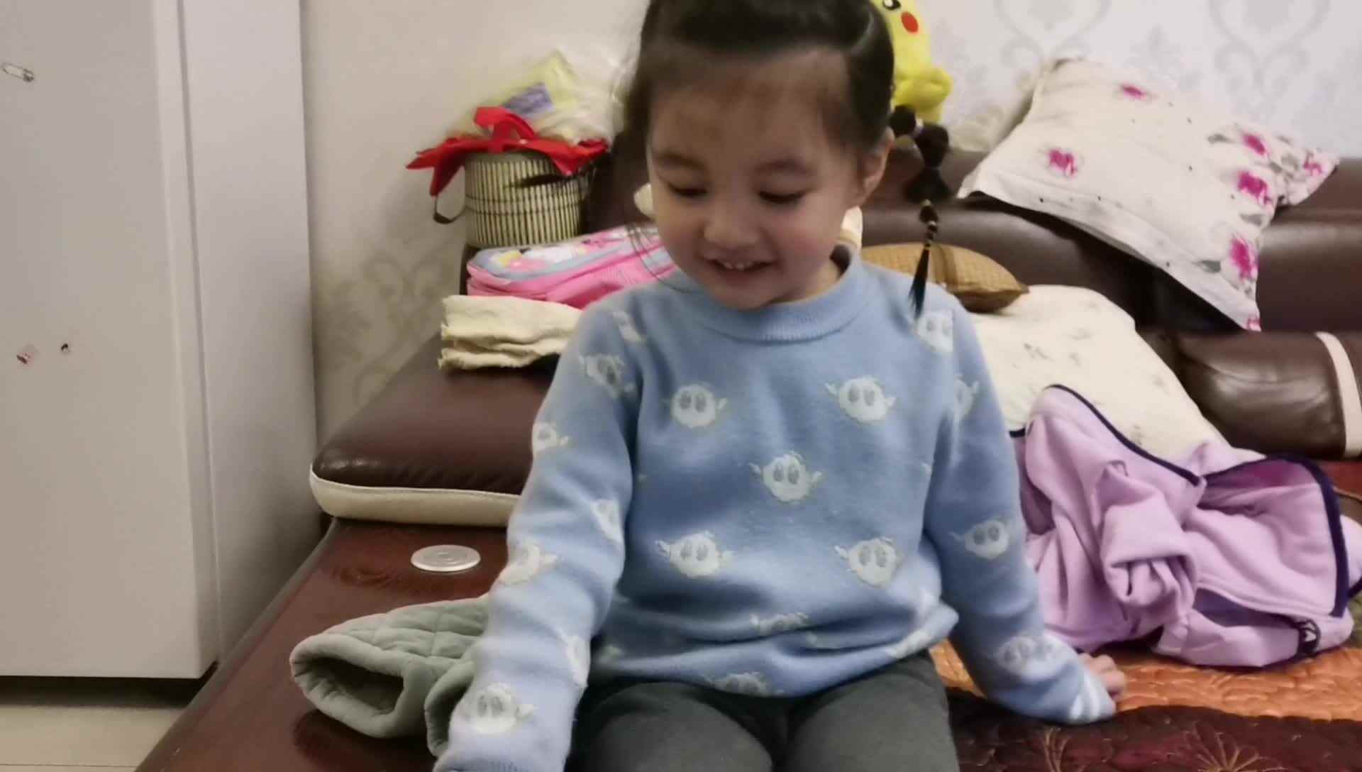 我会穿衣服