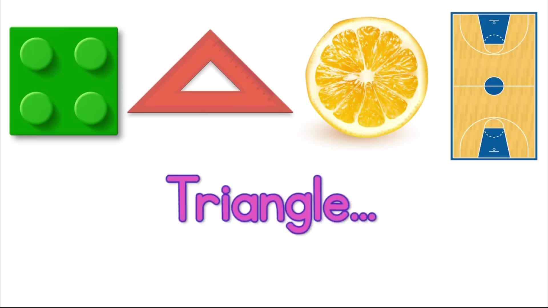 形状无处不在 Shapes are everywhere