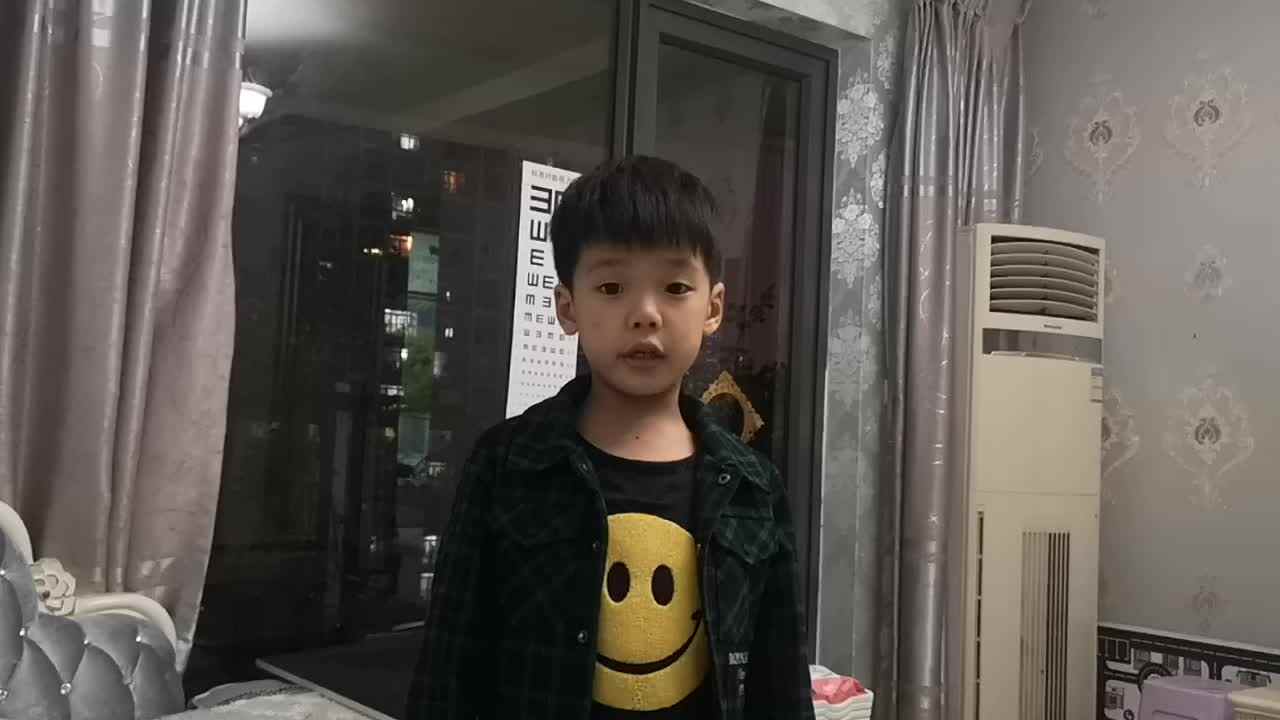 2020.11.5学前A班雒昊然鲨鱼英语作业《数数》