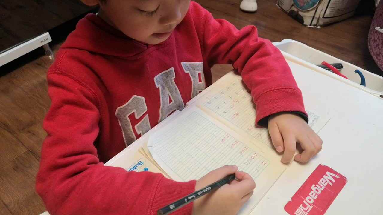 声母z的书写—学前B班阳铭礼