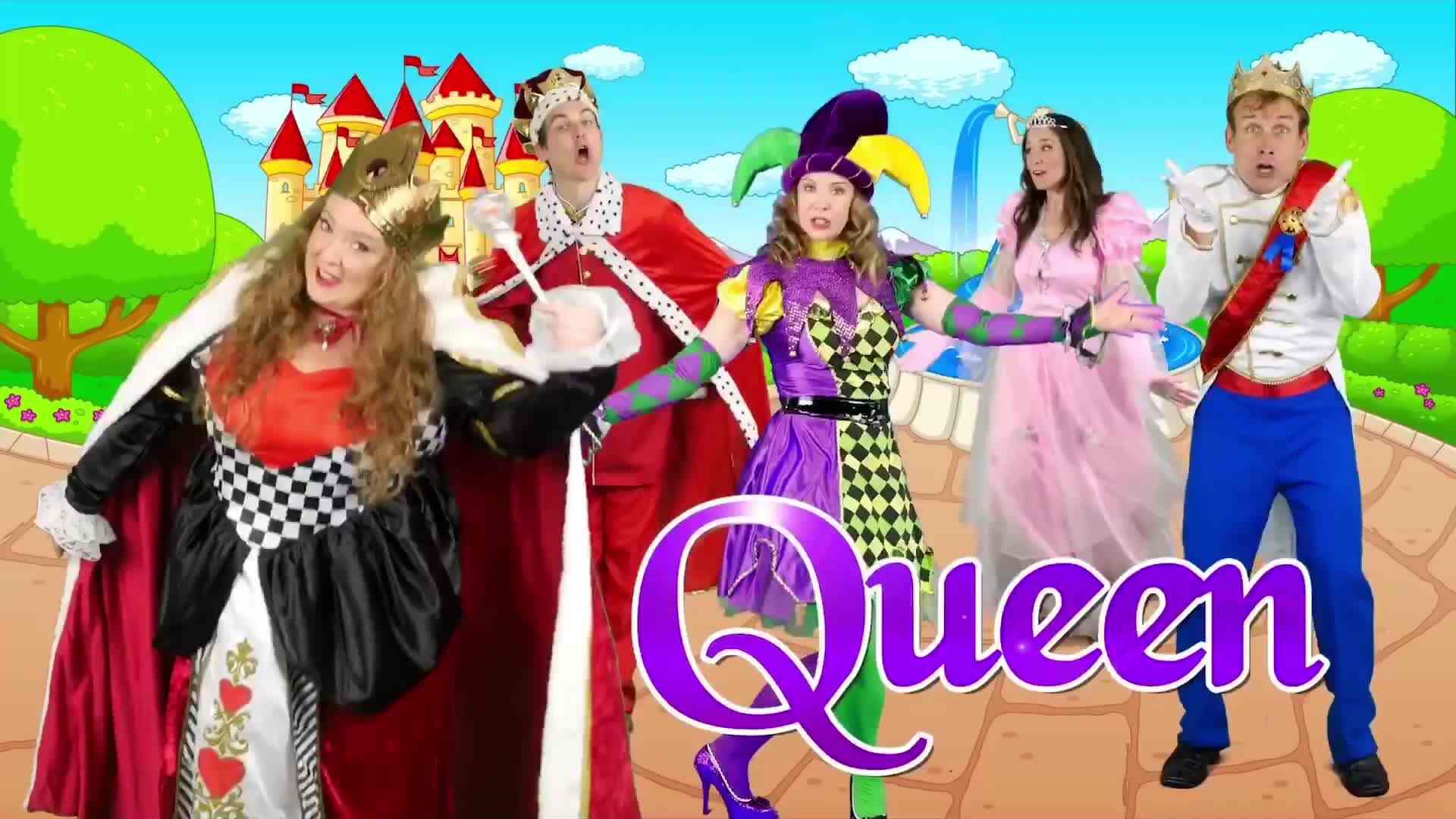 【英文儿歌】Royal Finger Family 皇室手指家族