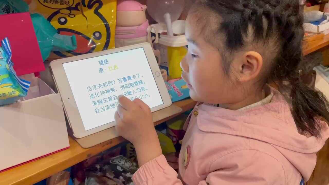 2020.11.25 大A班李东霓《望岳》