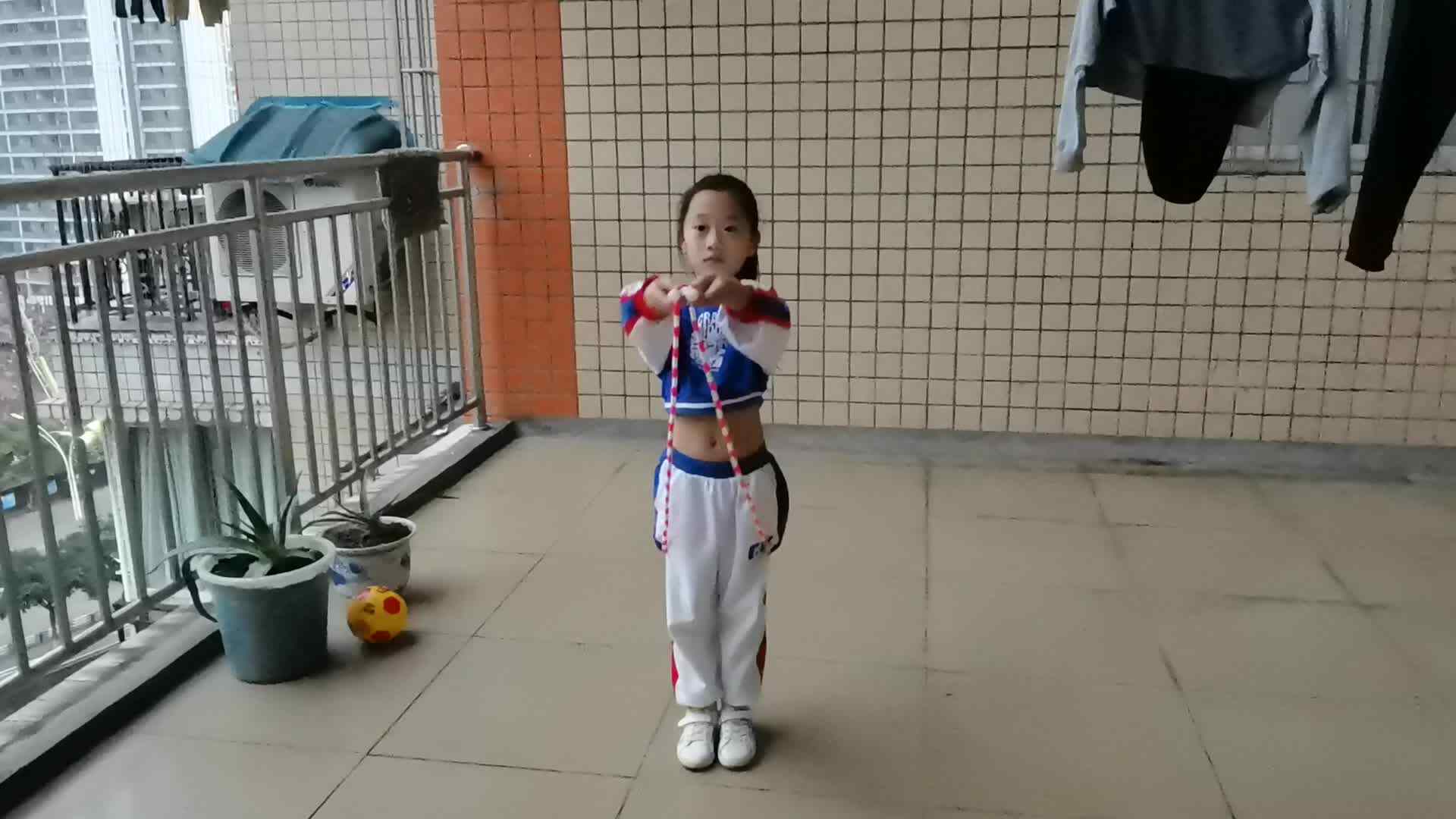 2020.11.1学A班甘婧萱作业—跳绳练习