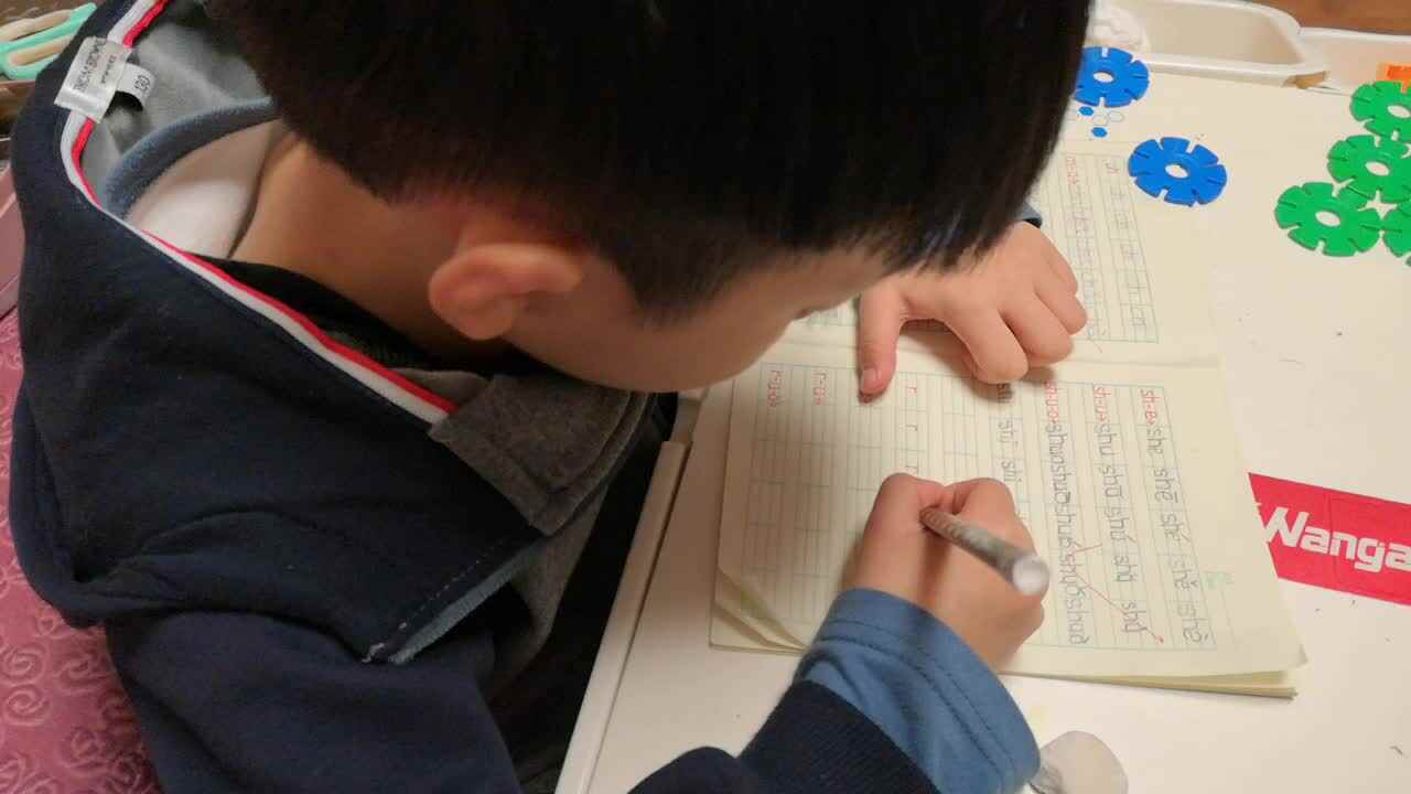 声母r的练习—学前B班阳铭礼