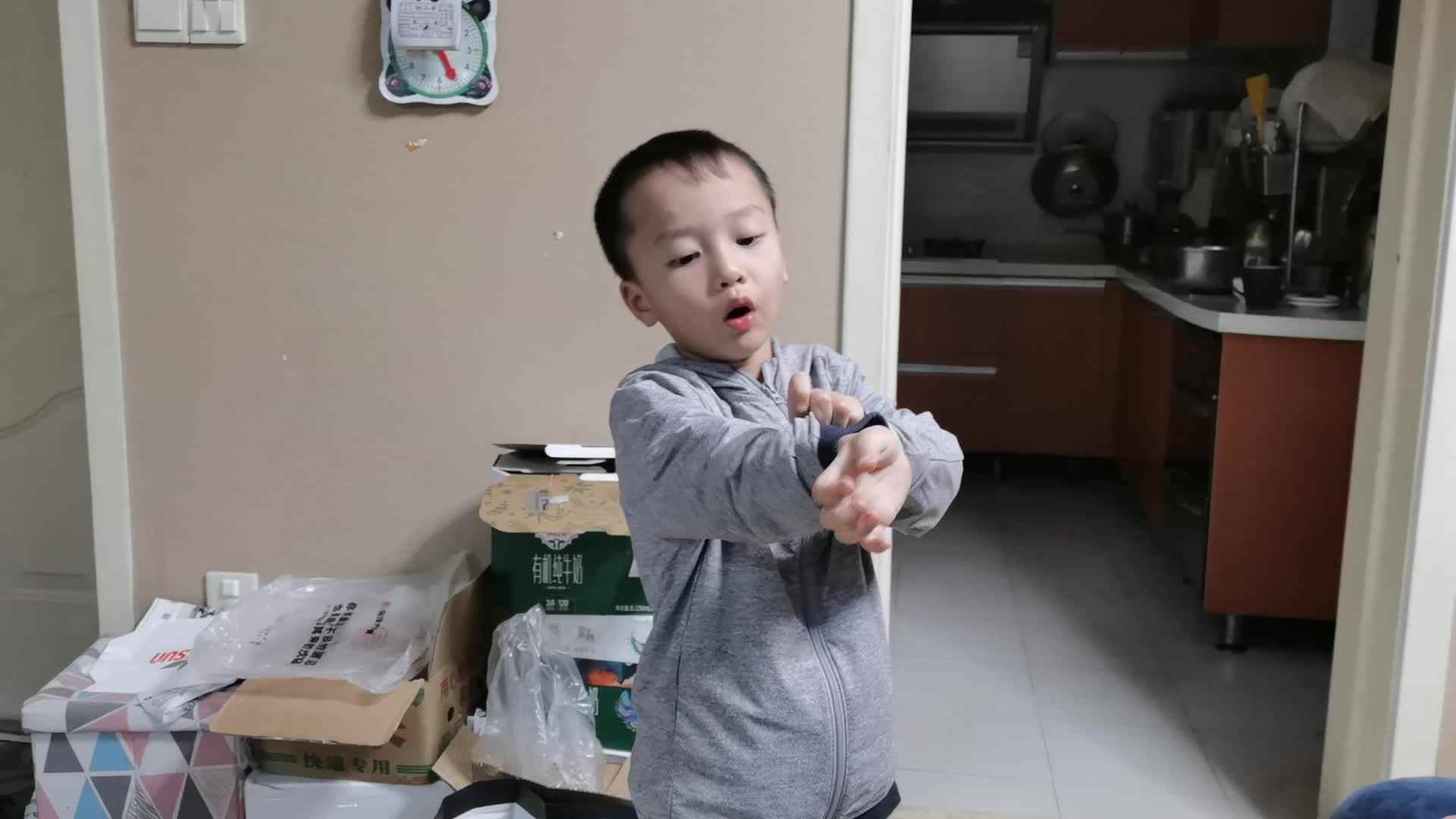 我会挽袖子