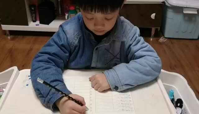 听写速算练习—学前B班阳铭礼