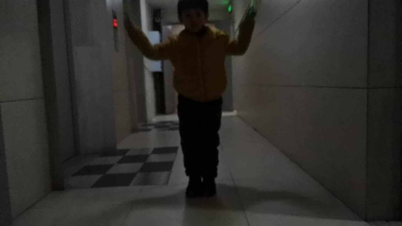 跳绳练习—学前B班阳铭礼