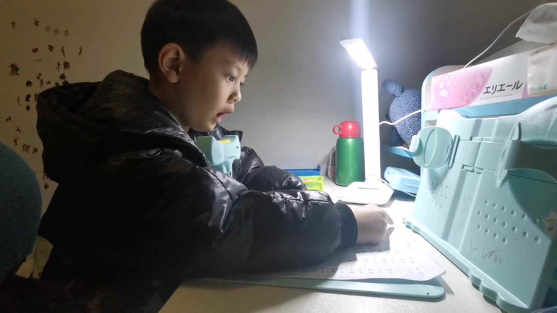学A刘沛尊拼读练习