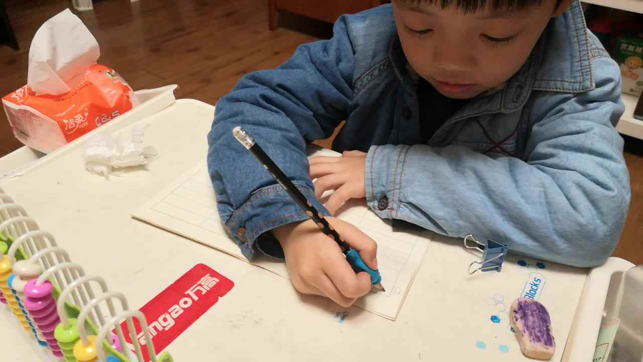 听写速算练习—学前B班阳铭礼