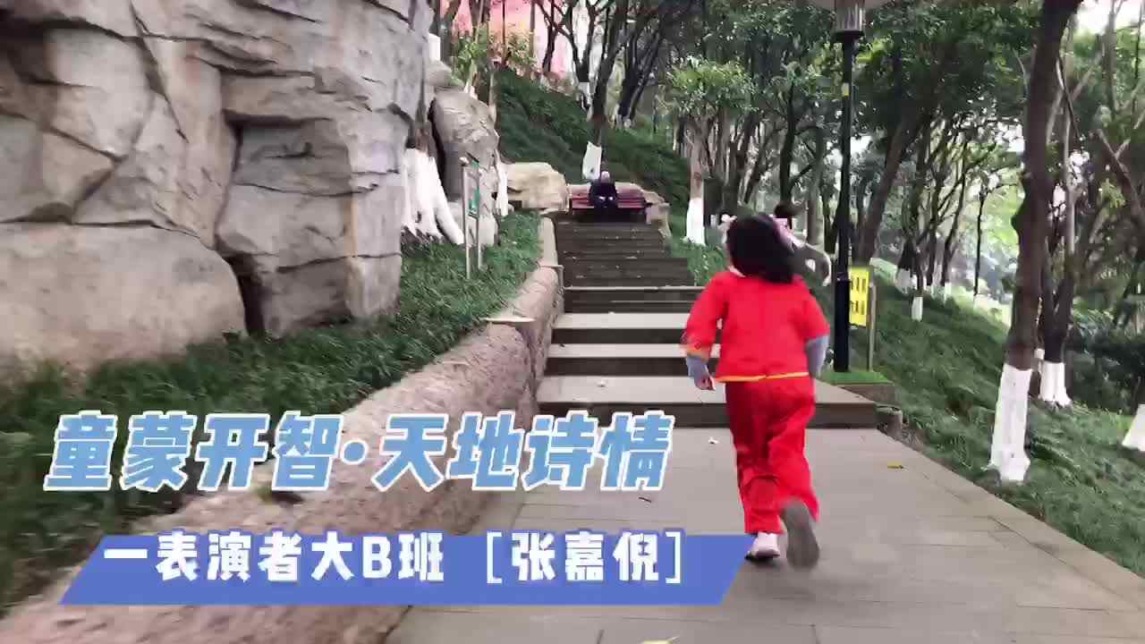 大B班张嘉倪【童蒙开智•天地诗情】大赛作品