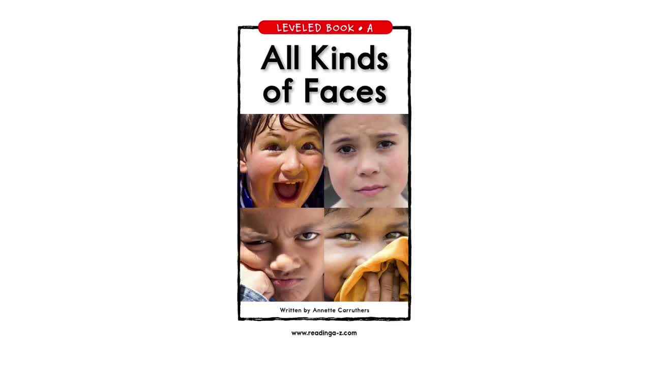 RAZ-A-All Kinds of Faces