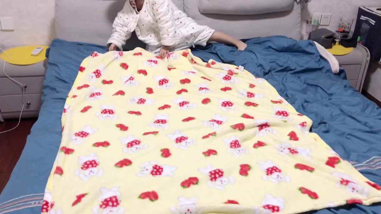 被子叠成豆腐块