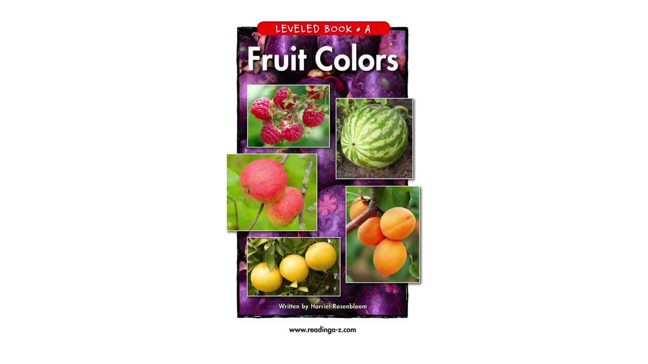 RAZ-A-Fruit Colors