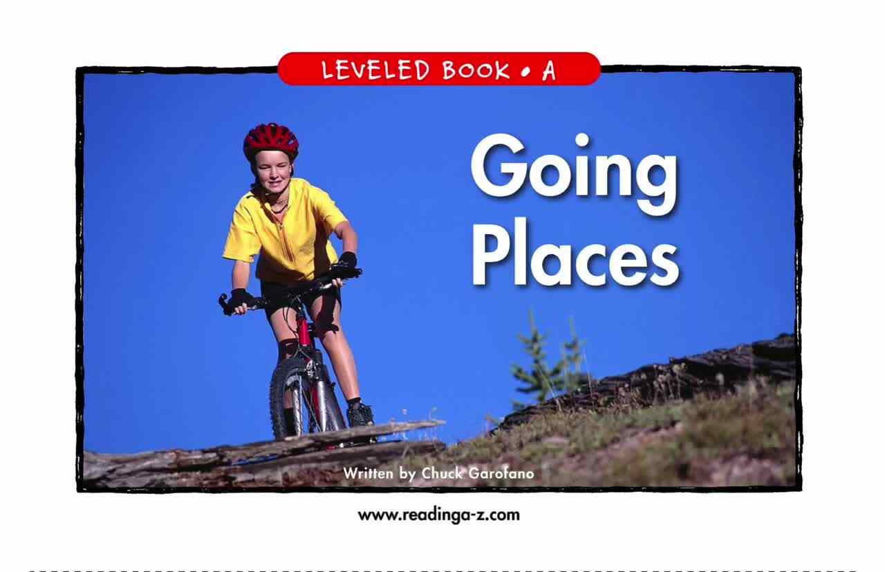 RAZ-A-Going Places