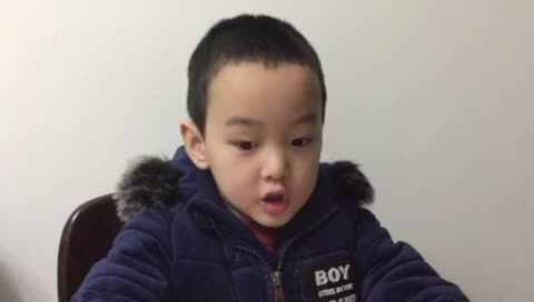 袁承泽泰指读《小儿垂钓》