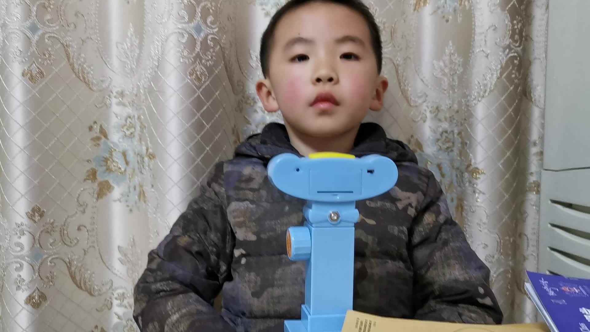 2021.1.9学前A班侯忠宪—写字练习