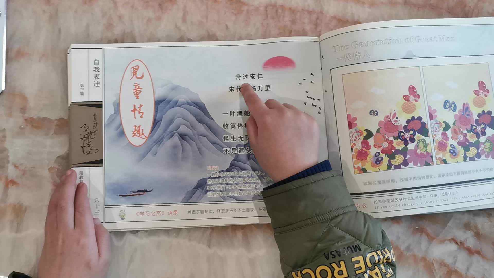 古诗《舟过安仁》