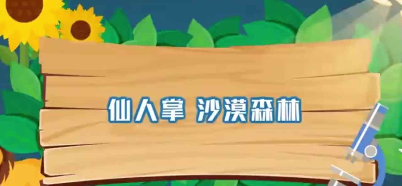 植物知多少-仙人掌