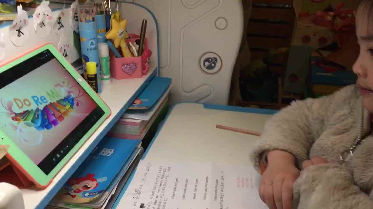 2021.3.19实验1班李泫孜学儿歌DOReMi