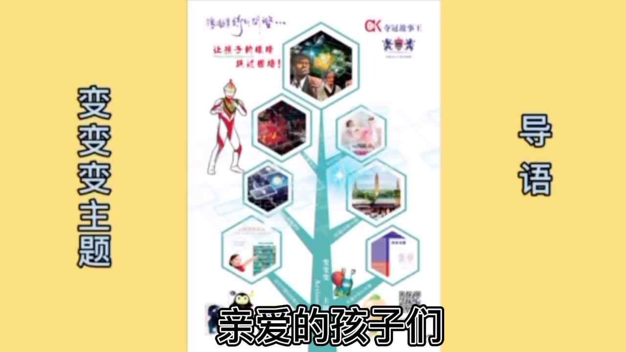 4岁组下期---变变变主题---导图