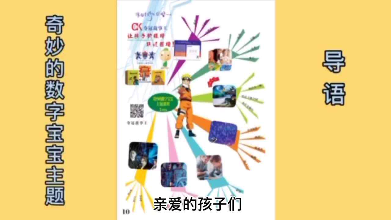 3岁组下期---奇妙的数字宝宝主题---导图