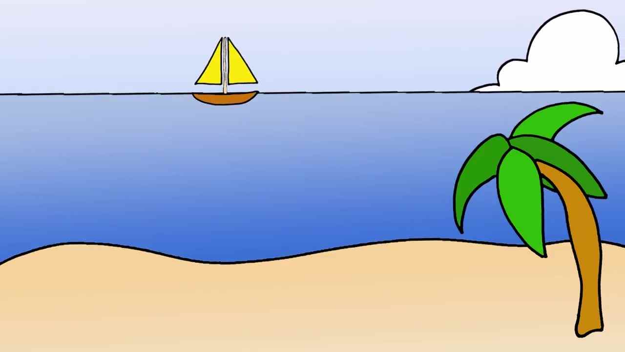 【英文儿歌】Let's Go To The Beach 我们去沙滩吧