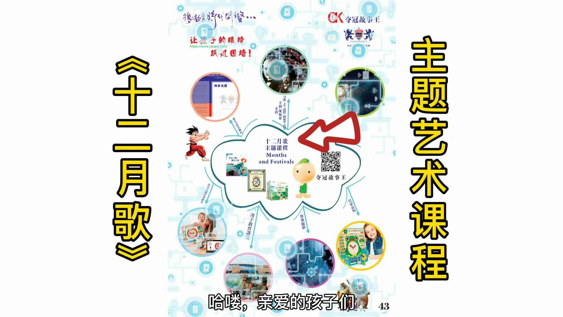 《十二月歌》主题导图