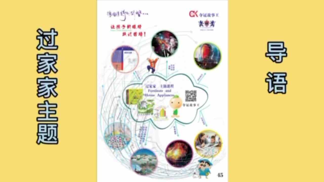 ⁣⁣⁣3岁组下期---过家家主题---导图