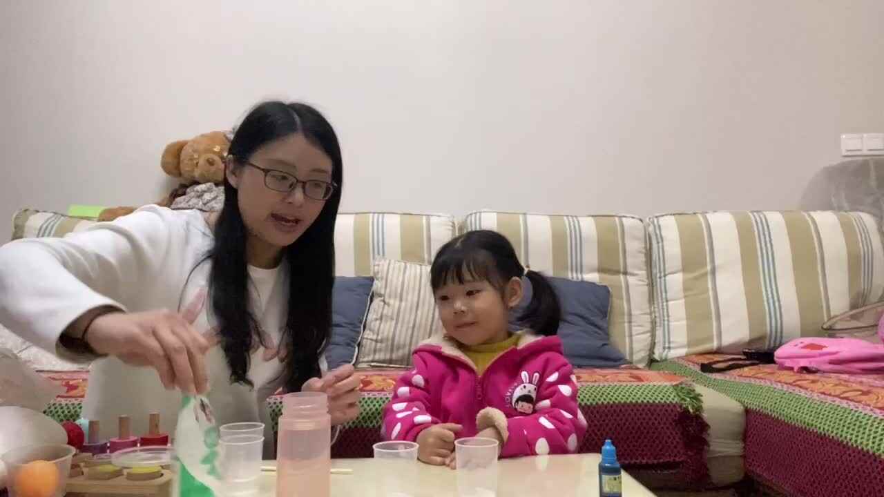 2021.3.23 科学小实验《色素扩散》