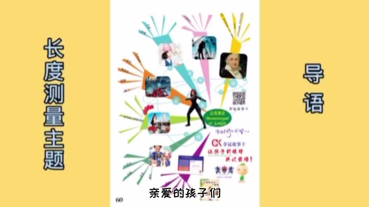 ⁣⁣5-6岁组-长度测量-导图