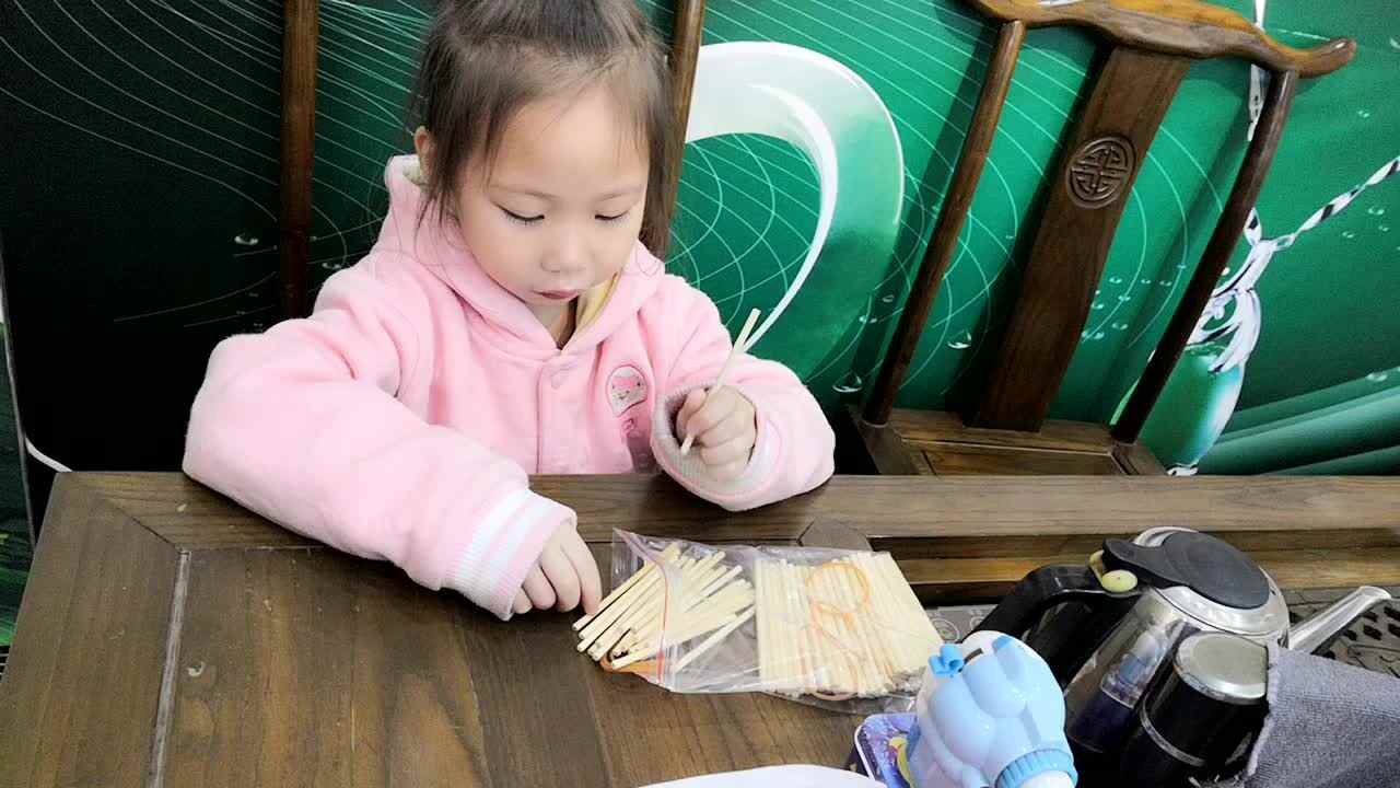 绑小棍