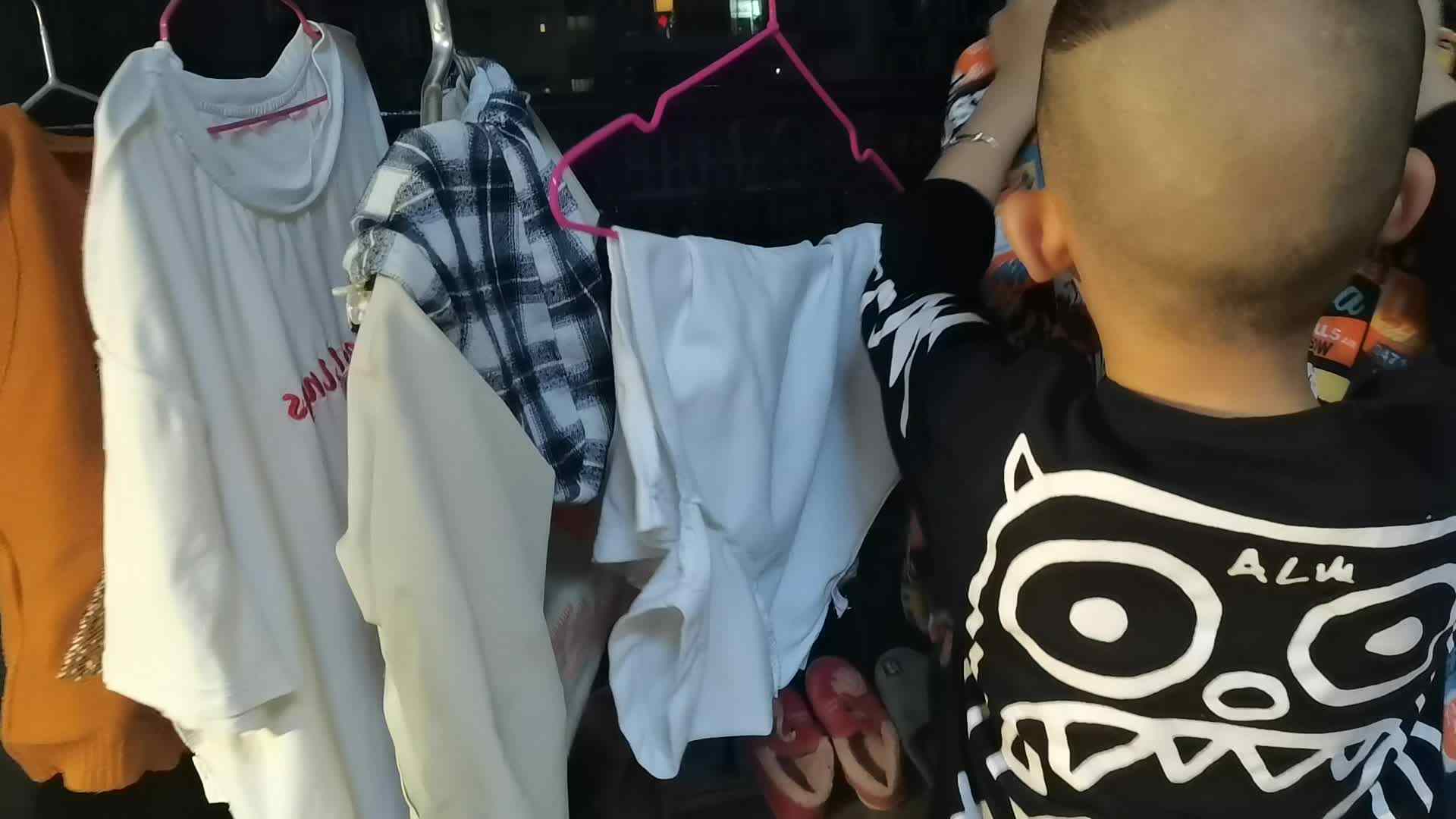 劳动打卡之收衣服叠衣服